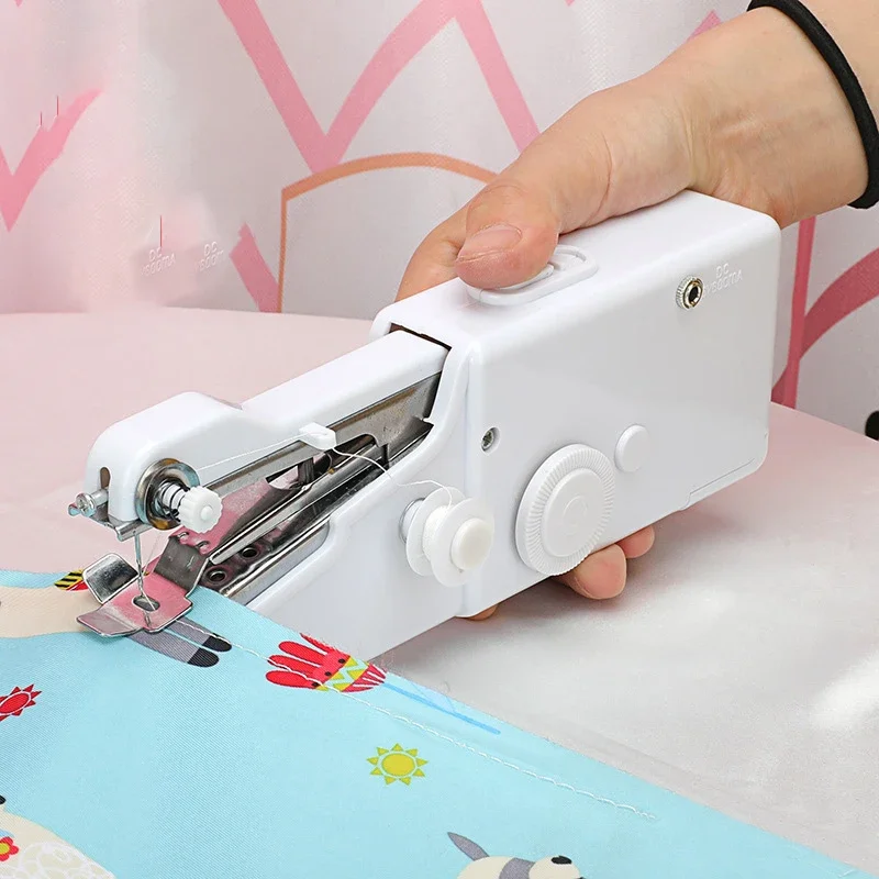 ポータブル手動家庭用ミシン,フットプレッサー,ロープフリー, - Mini Electric Sewing Machine Handheld のレビューと価格