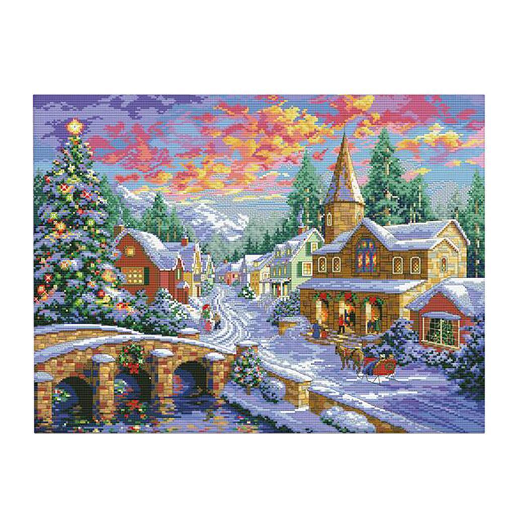 DIY針仕事クラフトスタンプクロスステッチキット 11CTプ - Cross Stitch Stamped Kits Beginners のレビューと価格