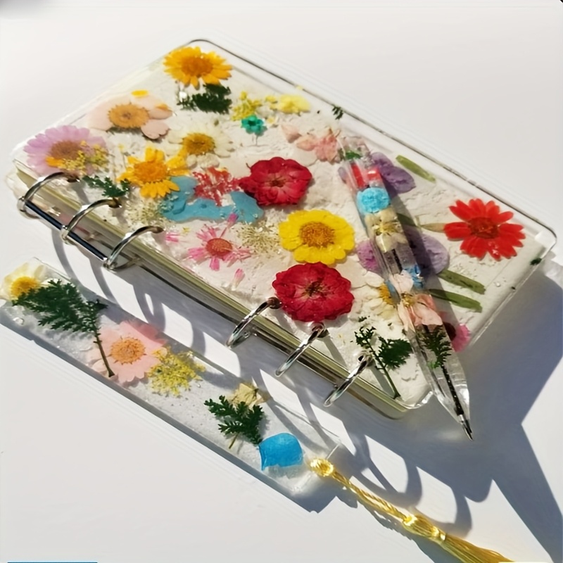 1セットのシリコン製ノートカバー型、2つのトリプルリングバイ - Silicone Epoxy Resin Molds Set のレビューと価格