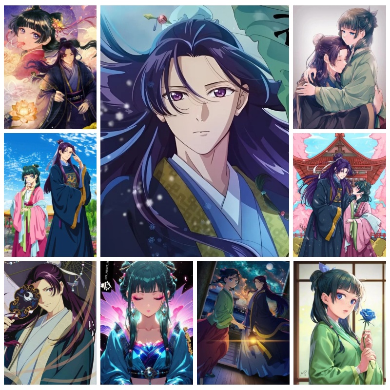 アポテカリーダイアリーズ マオマオ アニメ 5D フルラウン - 5D Diamond Painting Kit Full Drill のレビューと価格