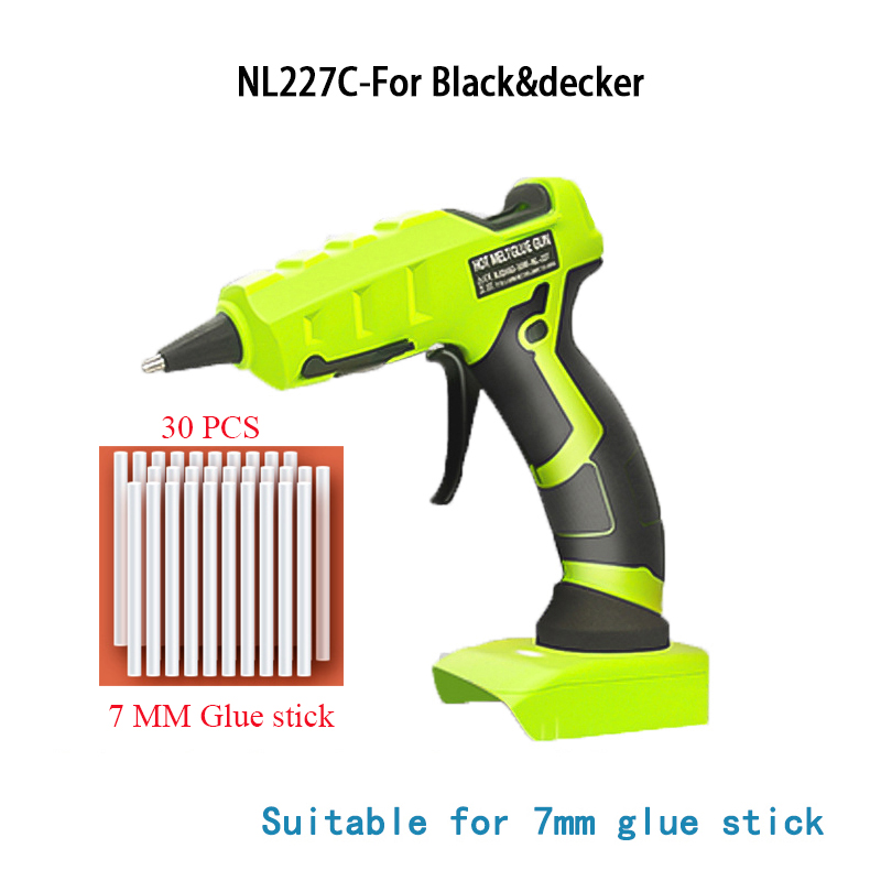 マキタ、デウォルト、ミルウォーキー18Vリチウムイオンバッテ - Hot Melt Glue Gun Cordless のレビューと価格