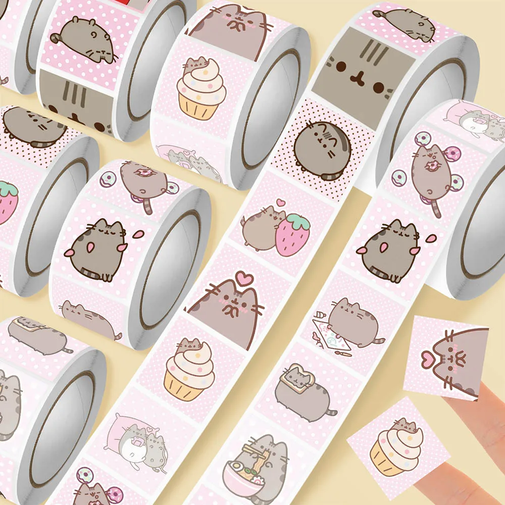 Hou 500個入り プーシーンのキャラクター猫のロールステ - Scrapbooking のレビューと価格